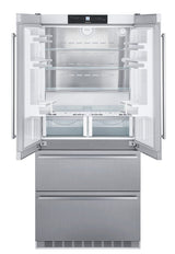 Liebherr 36" Freestanding 4-Door BioFresh Fridge-Freezer CBS 2082 Refrigerators CBS 2082 Wine Coolers Empire