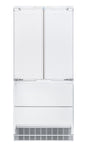 Liebherr 36" Fully Integrated 4-Door Fridge-Freezer HC 2082 Refrigerators HC 2082 Wine Coolers Empire