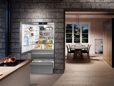 Liebherr 36" Left Hinge With Nofrost Fridge-Freezer CS 2091 Refrigerators CS 2091 Wine Coolers Empire