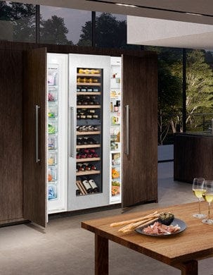 Liebherr HW 8000 24" Built-In Dual Zone Wine Cabinet Wine Coolers HW 8000 Wine Coolers Empire