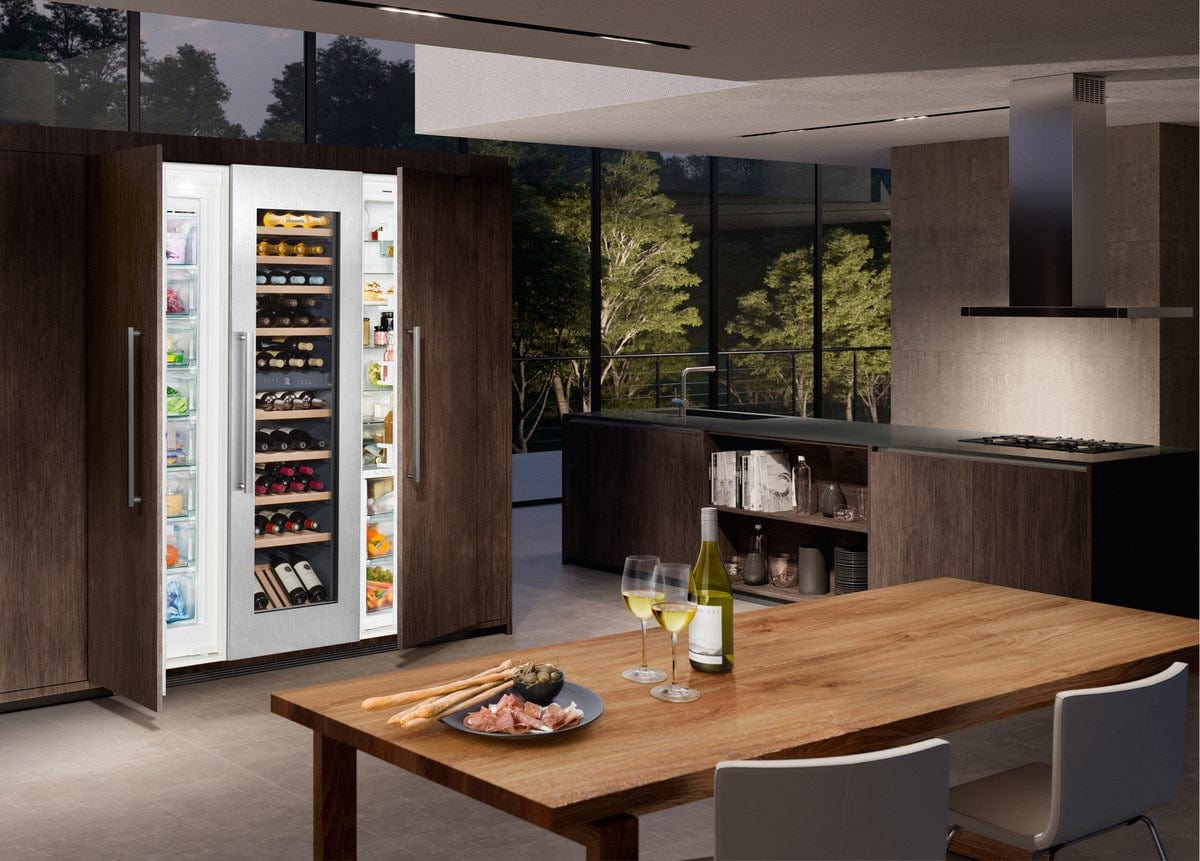 Liebherr HW 8000 24" Built-In Dual Zone Wine Cabinet Wine Coolers HW 8000 Wine Coolers Empire