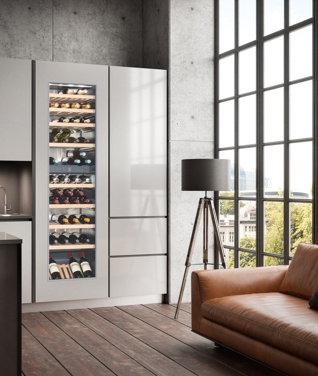 Liebherr HW 8000 24" Built-In Dual Zone Wine Cabinet Wine Coolers HW 8000 Wine Coolers Empire