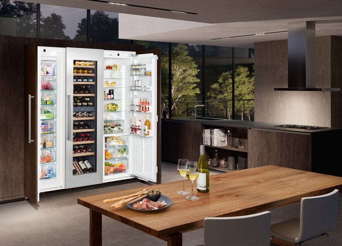 Liebherr HW 8000 24" Built-In Dual Zone Wine Cabinet Wine Coolers HW 8000 Wine Coolers Empire