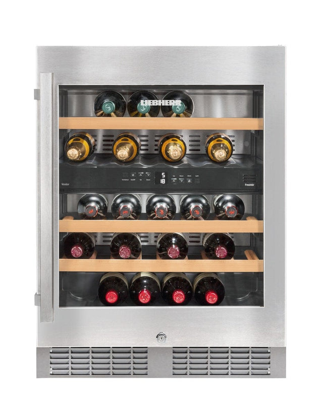 Liebherr WU 3400 24" Under-Counter Dual Zone Wine Cabinet Wine Coolers WU 3400 Wine Coolers Empire