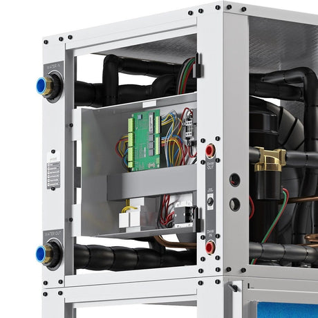 MRCOOL GeoCool 60K BTU 5 Ton Downflow Heat Pump with Heater GCHPD060TGTANDR HVAC GCHPD060TGTANDR Wine Coolers Empire