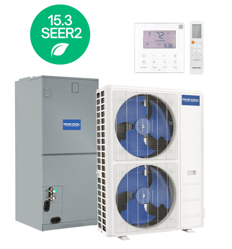 MRCOOL Hyper Heat 60K BTU Complete System CENTRAL-60-HP-230A00 HVAC CENTRAL-60-HP-230A00 Wine Coolers Empire