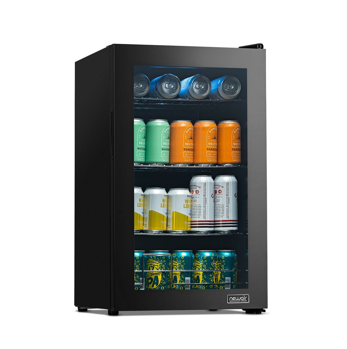 NewAir 100-Can Anniversary Beverage Fridge NBCA20BK00 Beverage Centers NBCA20BK00 Wine Coolers Empire