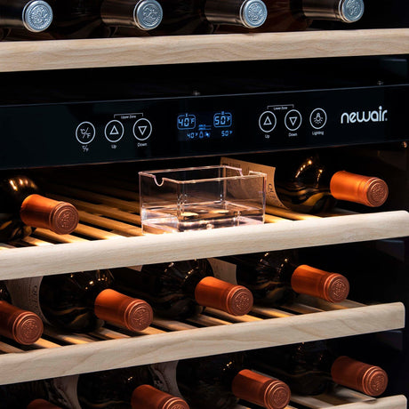 NewAir 116-Bottle Built-In Dual Zone Wine Fridge AWR-1160DB Wine Coolers AWR-1160DB Wine Coolers Empire