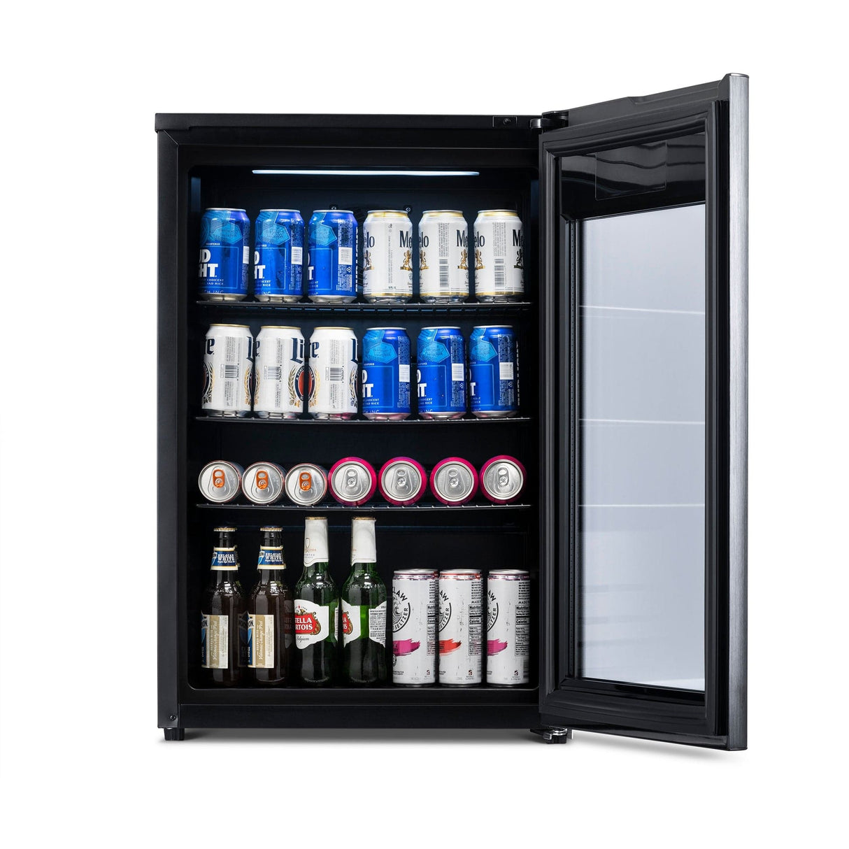 NewAir 125-Can Beer Froster Freestanding Beverage Fridge Beverage Centers NBF125BK00 Wine Coolers Empire