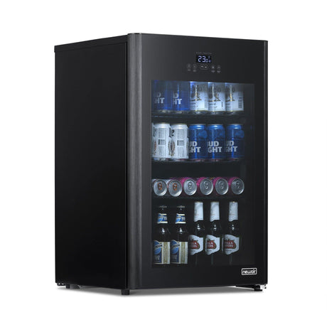 NewAir 125-Can Beer Froster Freestanding Beverage Fridge Beverage Centers NBF125BK00 Wine Coolers Empire