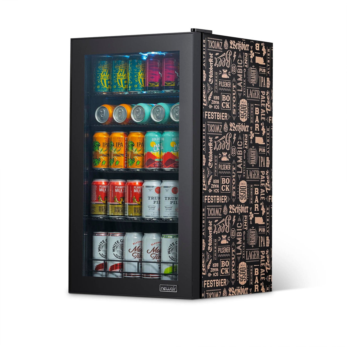 NewAir 126-Can Freestanding Beverage Fridge AB-1200BC1 Beverage Centers AB-1200BC1 Wine Coolers Empire