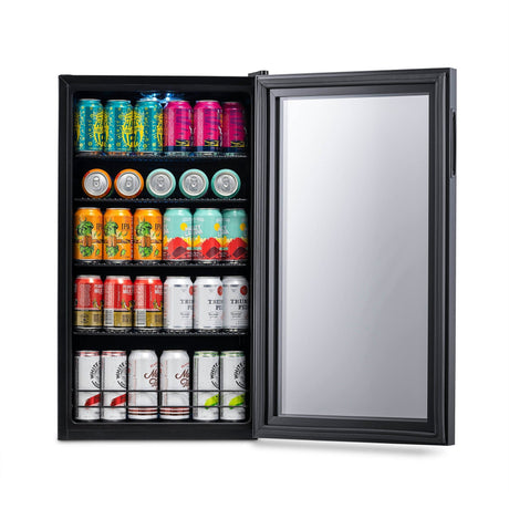 NewAir 126-Can Freestanding Beverage Fridge AB-1200BC1 Beverage Centers AB-1200BC1 Wine Coolers Empire