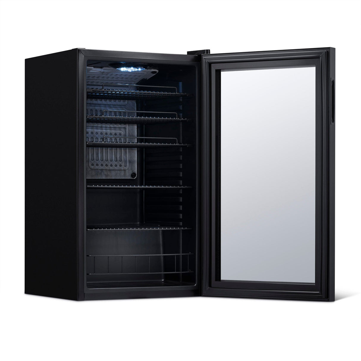 NewAir 126-Can Freestanding Black Beverage Fridge AB-1200B Beverage Centers AB-1200B Wine Coolers Empire