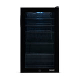 NewAir 126-Can Freestanding Black Beverage Fridge AB-1200B Beverage Centers AB-1200B Wine Coolers Empire