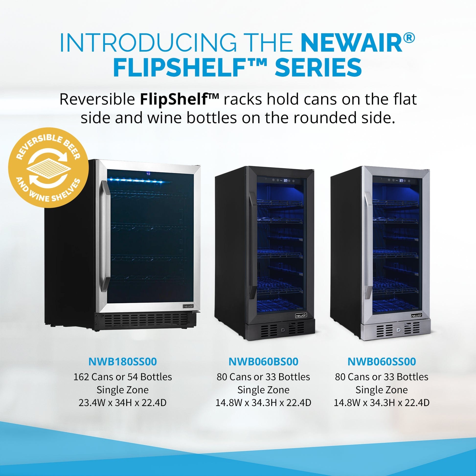 NewAir Beverage Fridge - Thumbnail 5