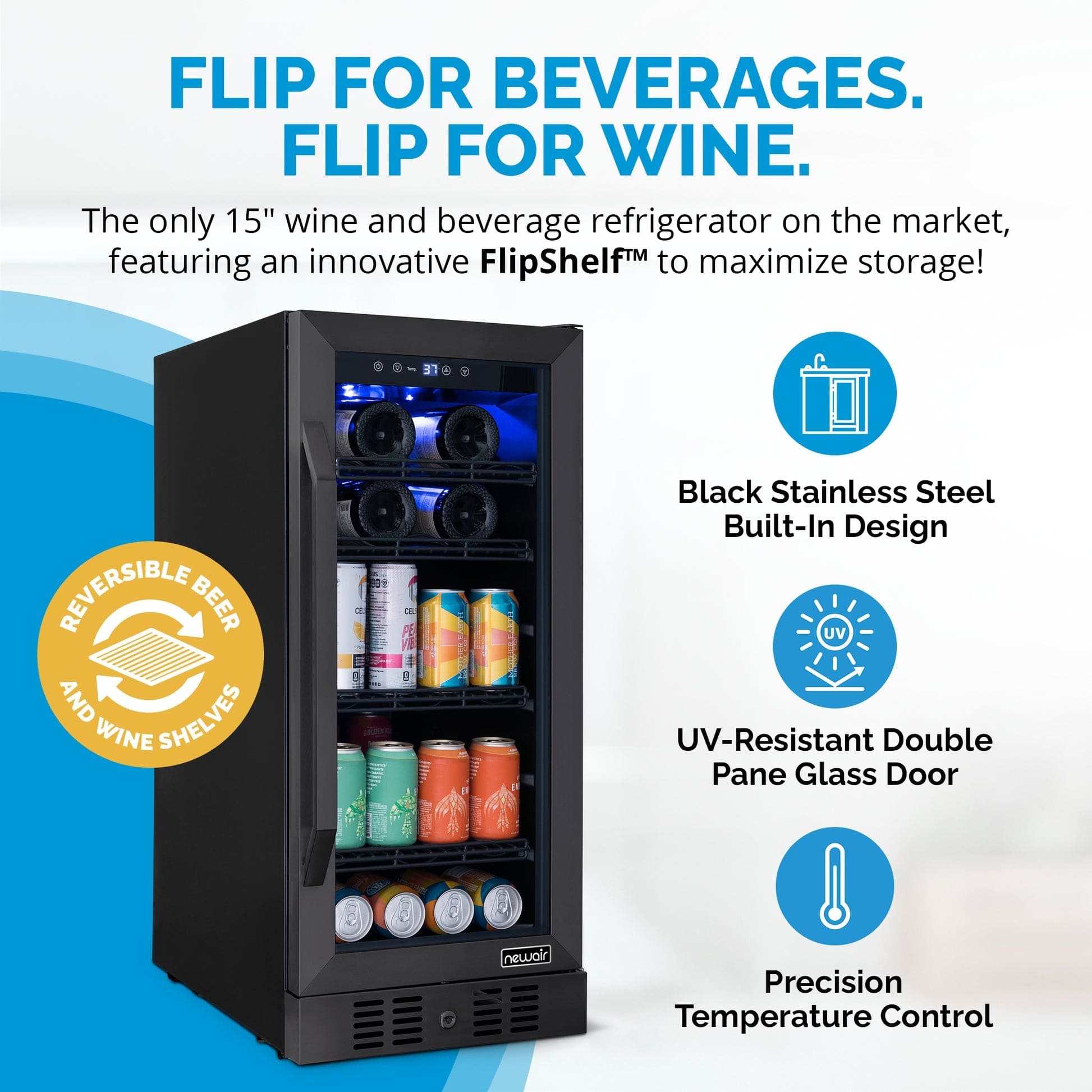NewAir Beverage Fridge - Thumbnail 3