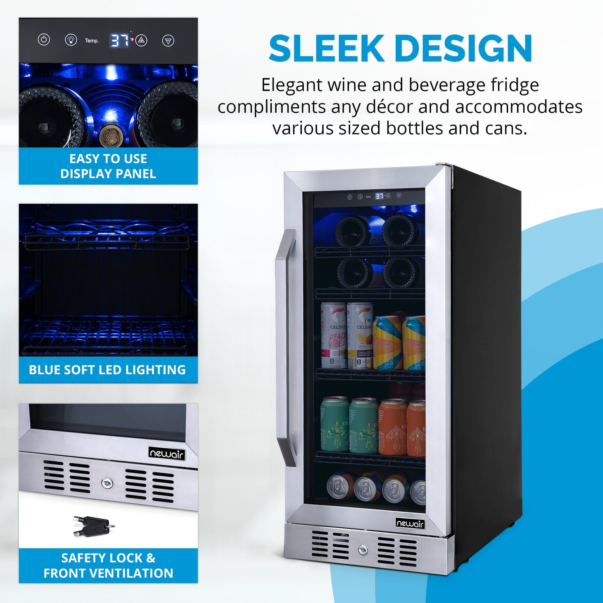 NewAir Beverage Cooler - Thumbnail 5