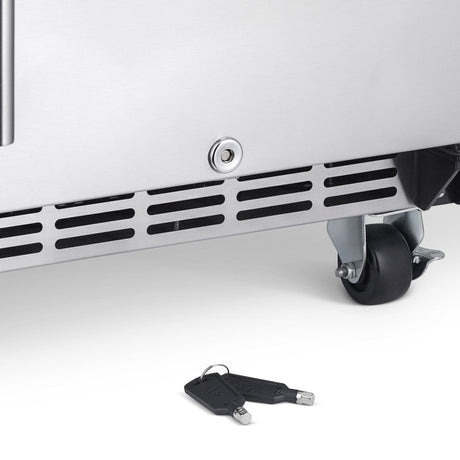 NewAir 15” Built-In 90-Can Outdoor Beverage Fridge NOF090SS00 Beverage Centers NOF090SS00 Wine Coolers Empire