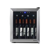 NewAir 16-Bottle Stainless Steel Freestanding Wine Refrigerator Wine Coolers NWC016SS00 Wine Coolers Empire