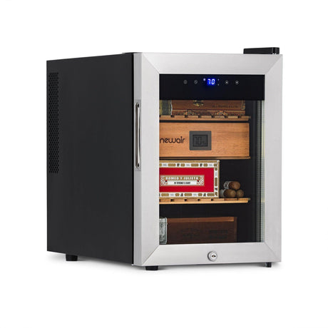NewAir 250-Count Electric Cigar Humidor NCH250SS00 Cigar Humidors NCH250SS00 Wine Coolers Empire