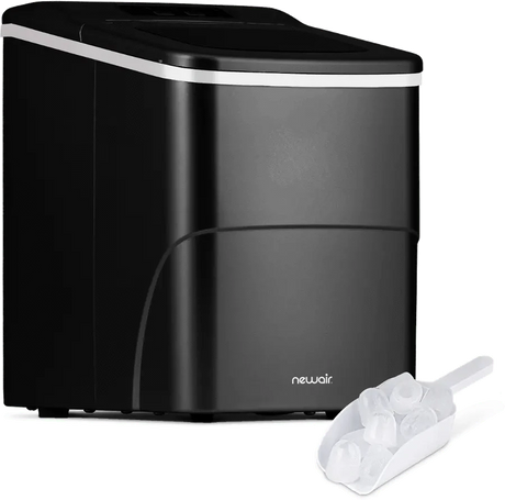 NewAir 26 lb. Countertop Bullet Ice Maker NIM026MB00 Ice Makers NIM026MB00 Wine Coolers Empire