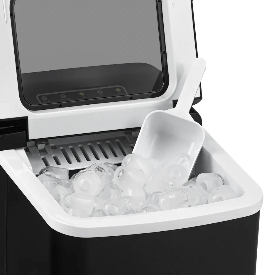 NewAir 26 lb. Countertop Bullet Ice Maker NIM026MB00 Ice Makers NIM026MB00 Wine Coolers Empire