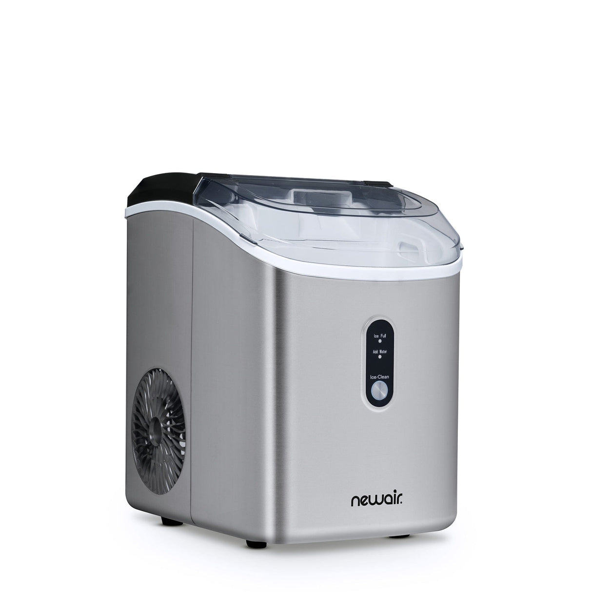 NewAir 26 lb. Countertop Stainless Steel Ice Maker NIM026SSN0 Ice Makers NIM026SSN0 Wine Coolers Empire