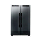 NewAir 39-Can Freestanding Dual Zone Beverage Fridge Beverage Centers NWB051BKD0 Wine Coolers Empire