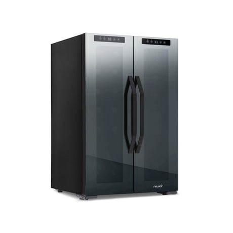 NewAir 39-Can Freestanding Dual Zone Beverage Fridge Beverage Centers NWB051BKD0 Wine Coolers Empire