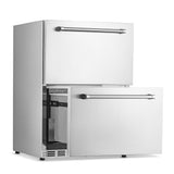 NewAir 4.0 Cu.Ft Built-In Stainless Steel Beverage Fridge Refrigerators NCR040SS00 Wine Coolers Empire