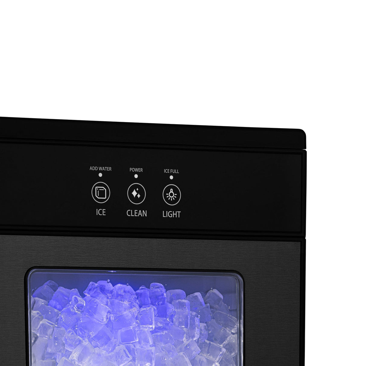 NewAir 44 lb. Countertop Nugget Ice Maker NIM044BS00 Ice Makers NIM044BS00 Wine Coolers Empire