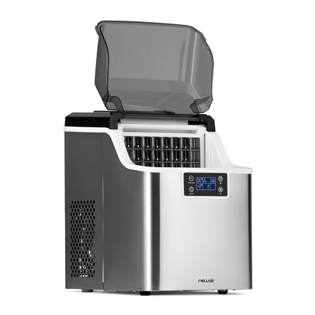 NewAir 45 lb. Countertop Stainless Steel Ice Maker NIM045SS00 Ice Makers NIM045SS00 Wine Coolers Empire
