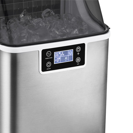 NewAir 45 lb. Countertop Stainless Steel Ice Maker NIM045SS00 Ice Makers NIM045SS00 Wine Coolers Empire