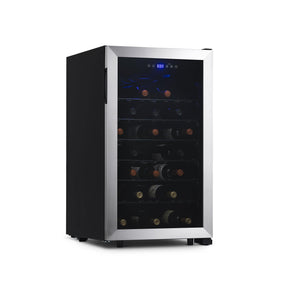 NewAir 50-Bottle Stainless Steel Freestanding Wine Refrigerator Wine Coolers NWC050SS00 Wine Coolers Empire