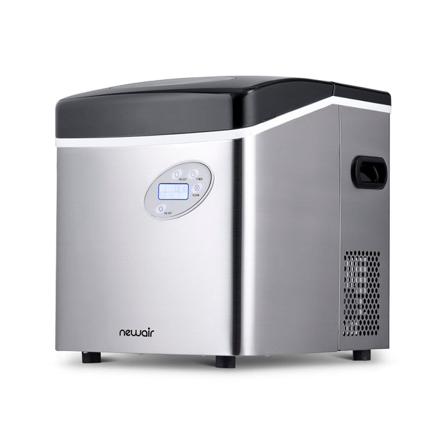 NewAir 50 lb. Countertop Ice Maker AI-215SS Ice Makers AI-215SS Wine Coolers Empire