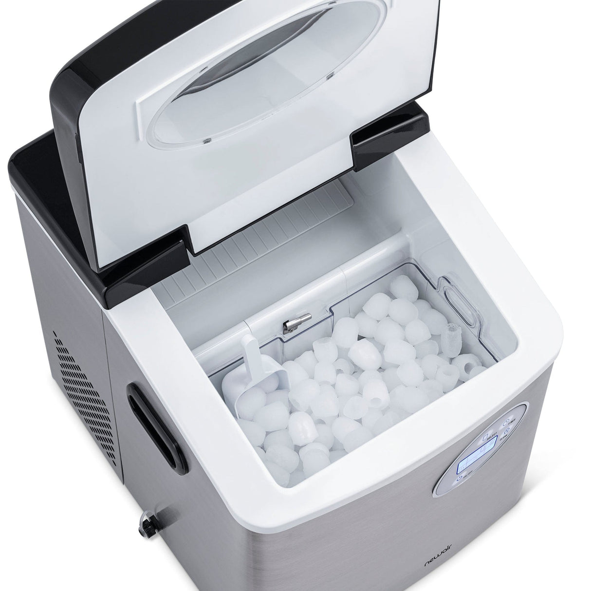 NewAir 50 lb. Countertop Ice Maker AI-215SS Ice Makers AI-215SS Wine Coolers Empire