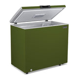 NewAir 6.7 Cu Ft Compact Military Green Chest Freezer Freezers NFT070GN00 Wine Coolers Empire