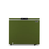 NewAir 6.7 Cu Ft Compact Military Green Chest Freezer Freezers NFT070GN00 Wine Coolers Empire