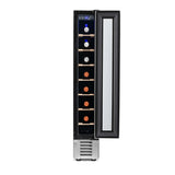 NewAir 6-inch Built-In 7-Bottle Wine Refrigerator NWC007SS00 Wine Coolers NWC007SS00 Wine Coolers Empire