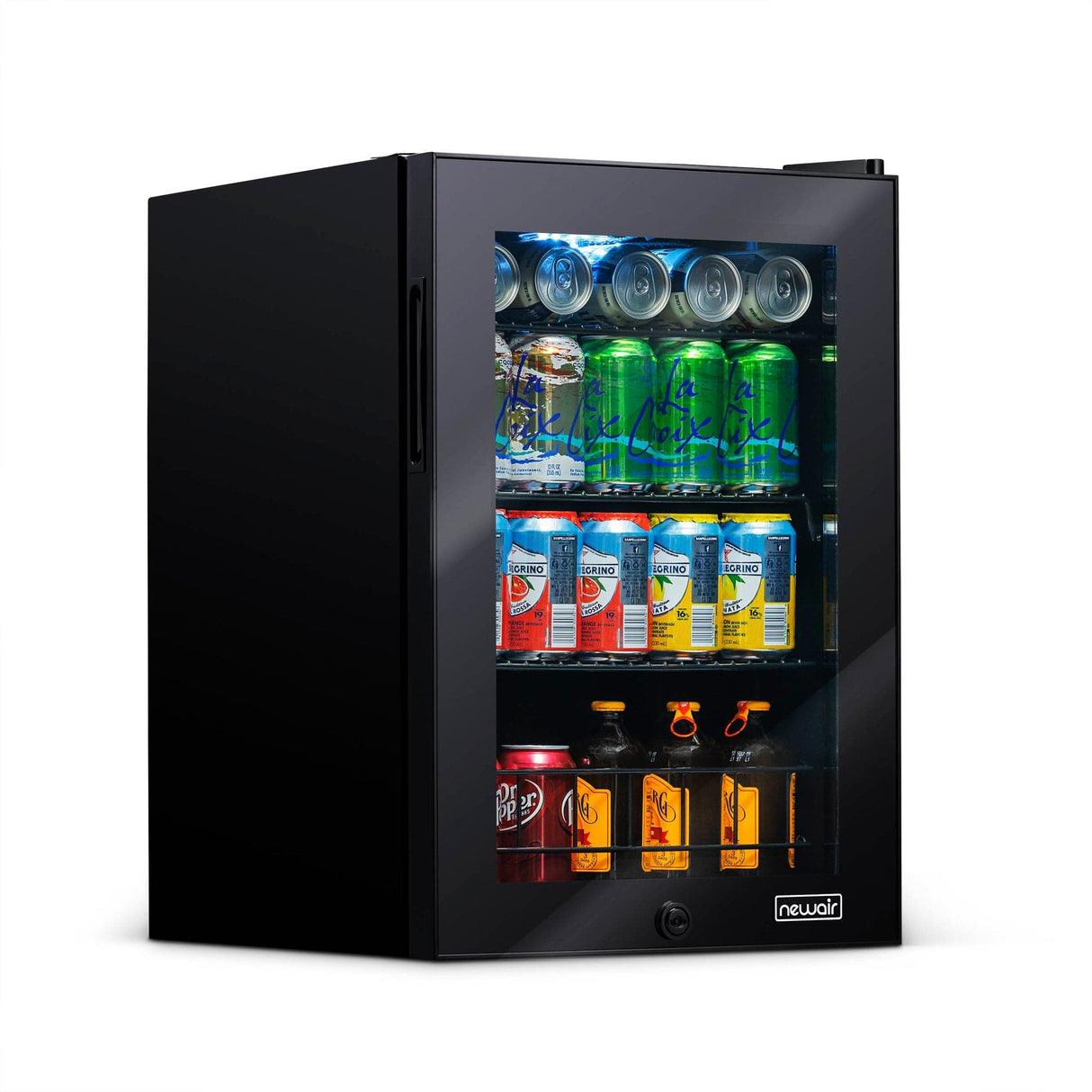 NewAir 90-Can Freestanding Black Beverage Fridge AB-850B Beverage Centers AB-850B Wine Coolers Empire