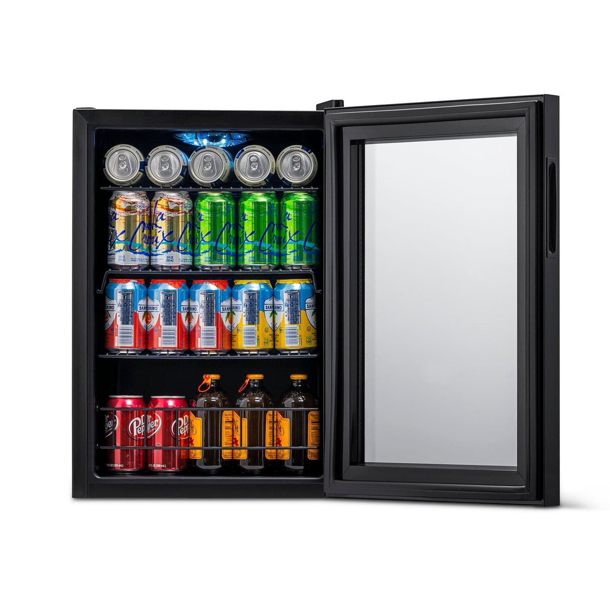 NewAir 90-Can Freestanding Black Beverage Fridge AB-850B Beverage Centers AB-850B Wine Coolers Empire