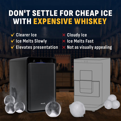 NewAir Countertop Whiskey Ice Ball Maker NIM005BSW0 Ice Makers NIM005BSW0 Wine Coolers Empire