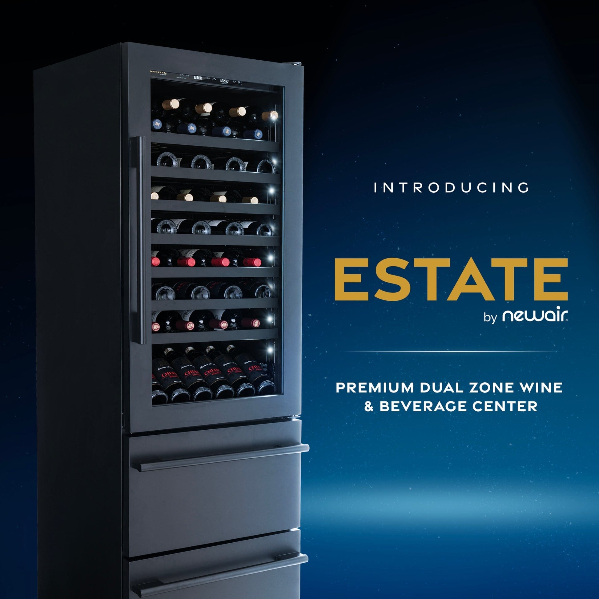 NewAir ESTATE Wine Fridge & Beverage Center