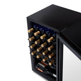 Newair Luma 24-Bottle Freestanding Wine Cooler LWC024BK00 Wine Coolers LWC024BK00 Wine Coolers Empire