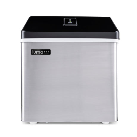 Newair Luma 28 lb. Countertop Clear Ice Maker IM200SS Ice Makers IM200SS Wine Coolers Empire