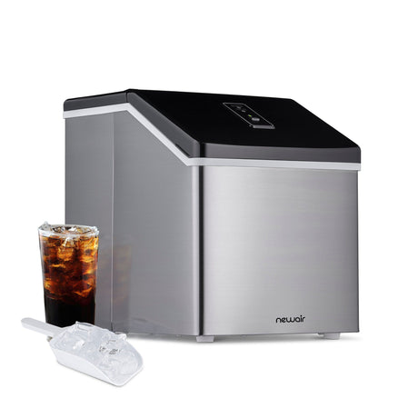 NewAir Luma 40 lb. Countertop Clear Ice Maker ClearIce40 Ice Makers ClearIce40 Wine Coolers Empire