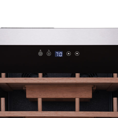 NewAir x Boveda 500-Count Electric Cigar Humidor NCH500SSB0 Cigar Humidors NCH500SSB0 Wine Coolers Empire