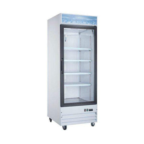 OMCAN 28" Single Door Glass Refrigerator 50036 Refrigerators 50036 Wine Coolers Empire