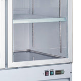 OMCAN 53" 2 Door Swinging Glass Freezer 50075 Freezers 50075 Wine Coolers Empire