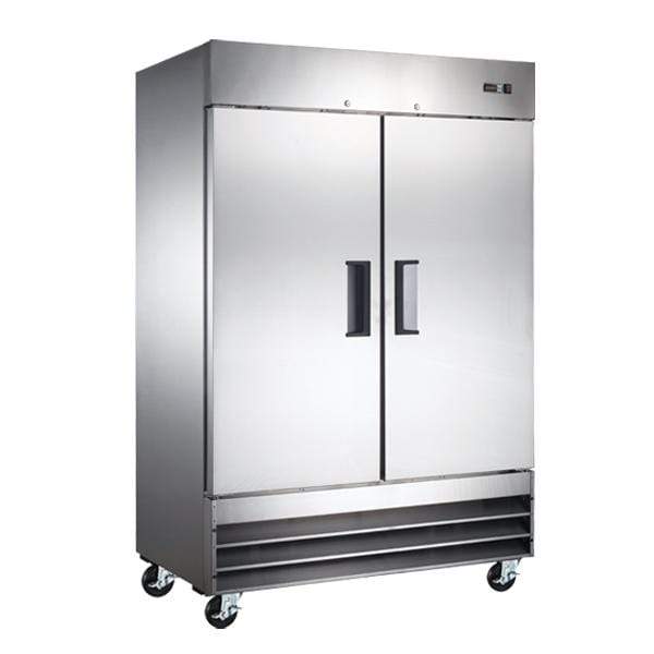 OMCAN 54” Reach in Freezer with 2 Doors and 47 cu. ft. Capacity 50025 Freezers 50025 Wine Coolers Empire